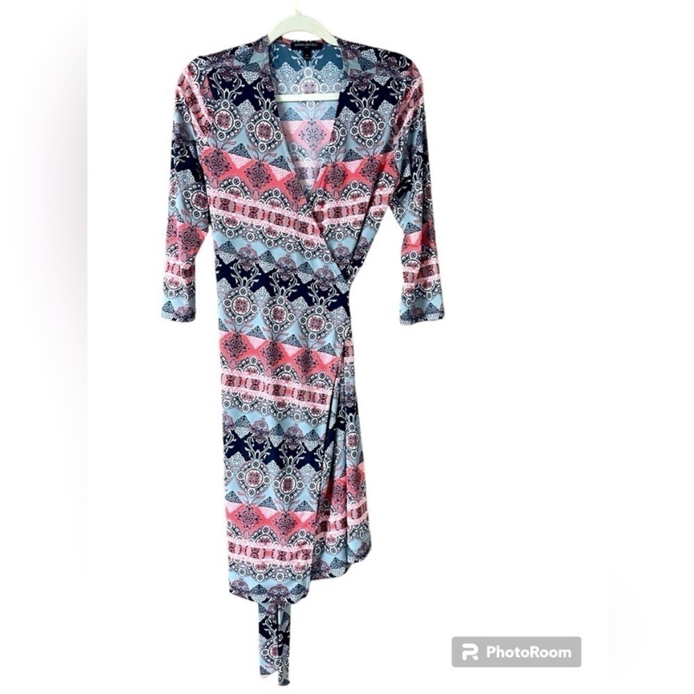 size medium vintage Banana Republic wrap dress